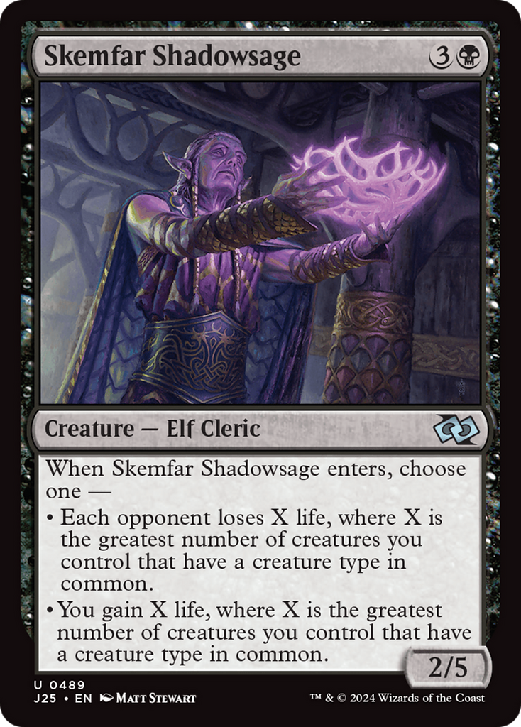 Magic: The Gathering - Skemfar Shadowsage - Foundations Jumpstart