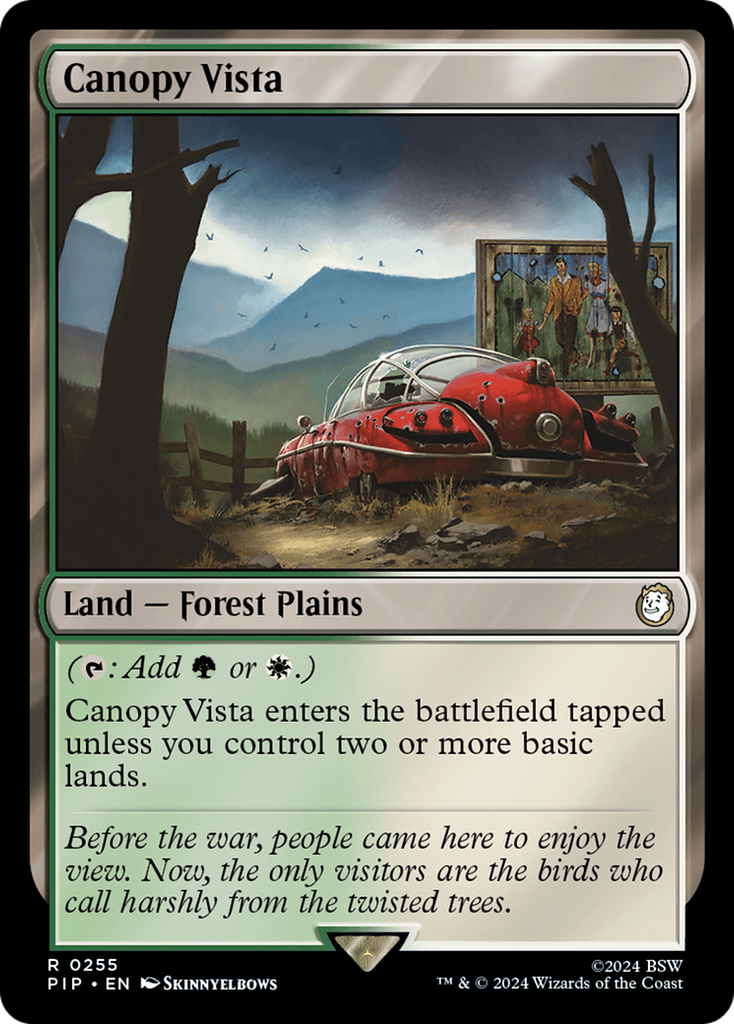 Magic: The Gathering - Canopy Vista - Fallout