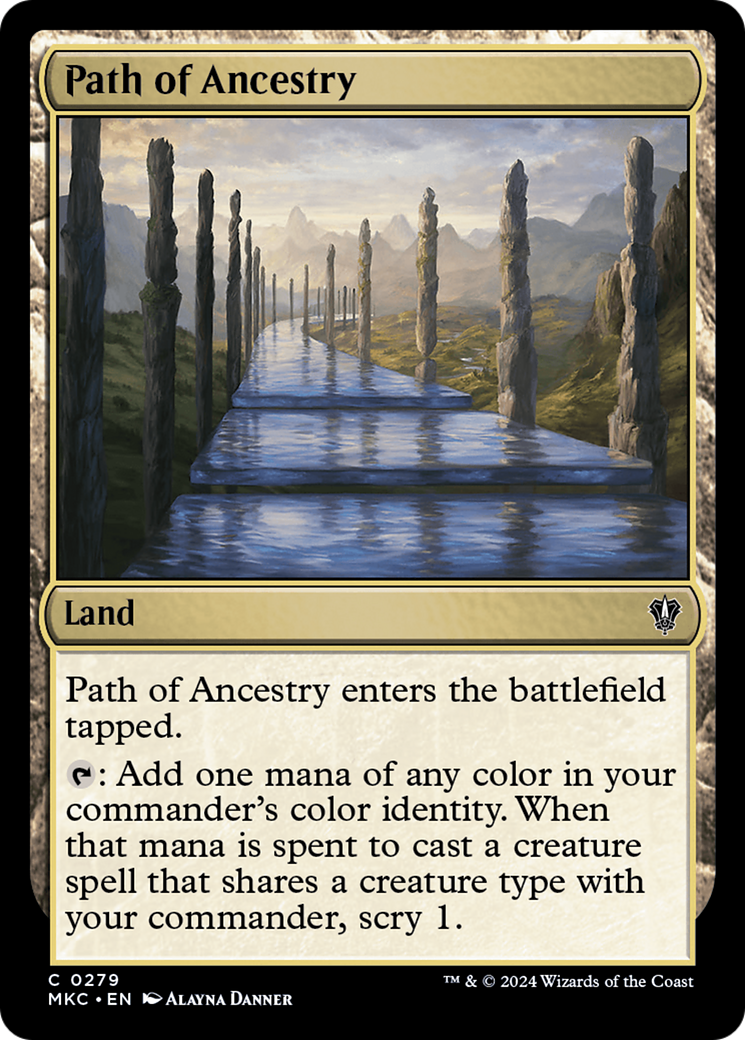 Magic: The Gathering - Path of Ancestry - Murders at Karlov Manor Commander