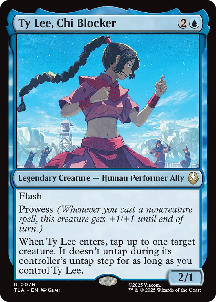 Magic: The Gathering - Ty Lee, Chi Blocker - Avatar: The Last Airbender