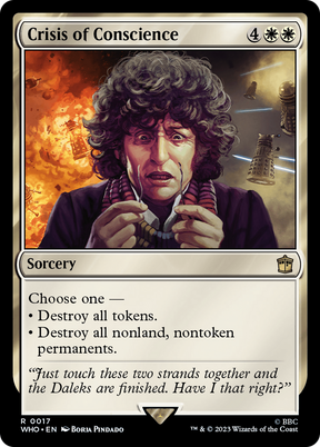 Magic: The Gathering - Crisis of Conscience Foil - Doctor Who