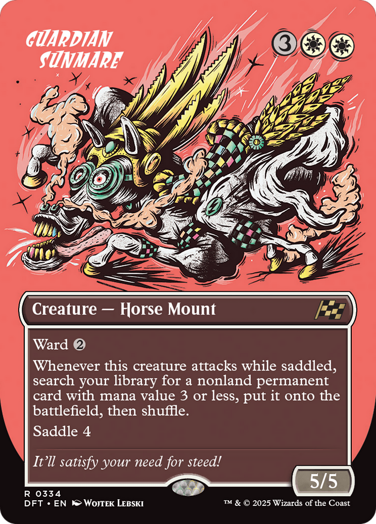 Magic: The Gathering - Guardian Sunmare Foil - Aetherdrift