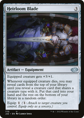 Magic: The Gathering - Heirloom Blade - Jumpstart 2022