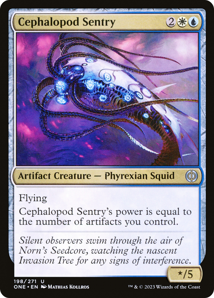 Magic: The Gathering - Cephalopod Sentry - Phyrexia: All Will Be One