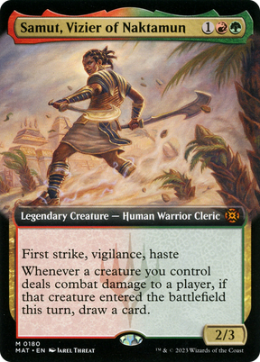 Magic: The Gathering - Samut, Vizier of Naktamun Foil - March of the Machine: The Aftermath