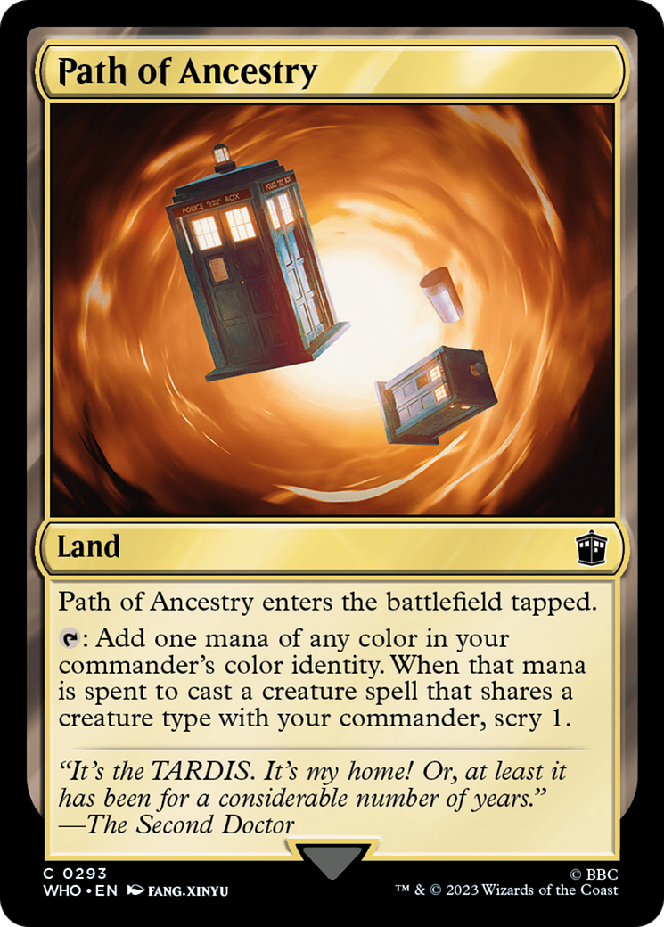 Magic: The Gathering - Path of Ancestry - Doctor Who
