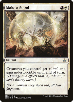 Magic: The Gathering - Make a Stand Foil - Oath of the Gatewatch