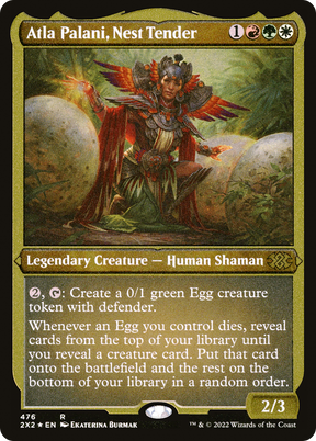 Magic: The Gathering - Atla Palani, Nest Tender Foil - Double Masters 2022