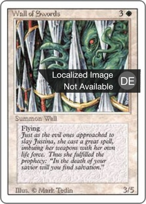 Magic: The Gathering - Schwertmauer - Revised Edition