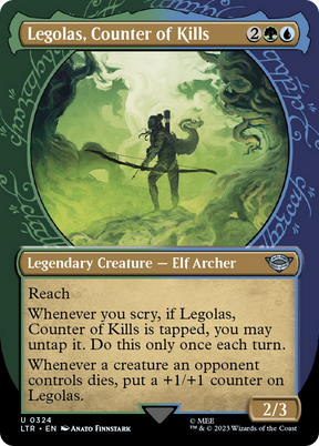 Magic: The Gathering - Legolas, Counter of Kills Foil - The Lord of the Rings: Tales of Middle-earth
