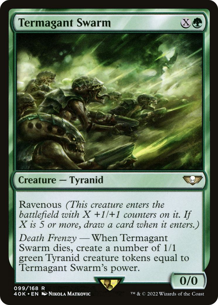 Magic: The Gathering - Termagant Swarm - Warhammer 40000 Commander