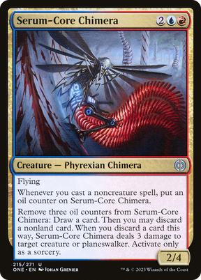 Magic: The Gathering - Serum-Core Chimera Foil - Phyrexia: All Will Be One