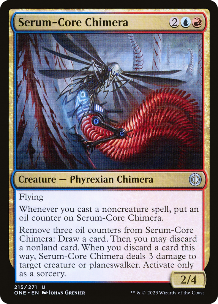 Magic: The Gathering - Serum-Core Chimera - Phyrexia: All Will Be One