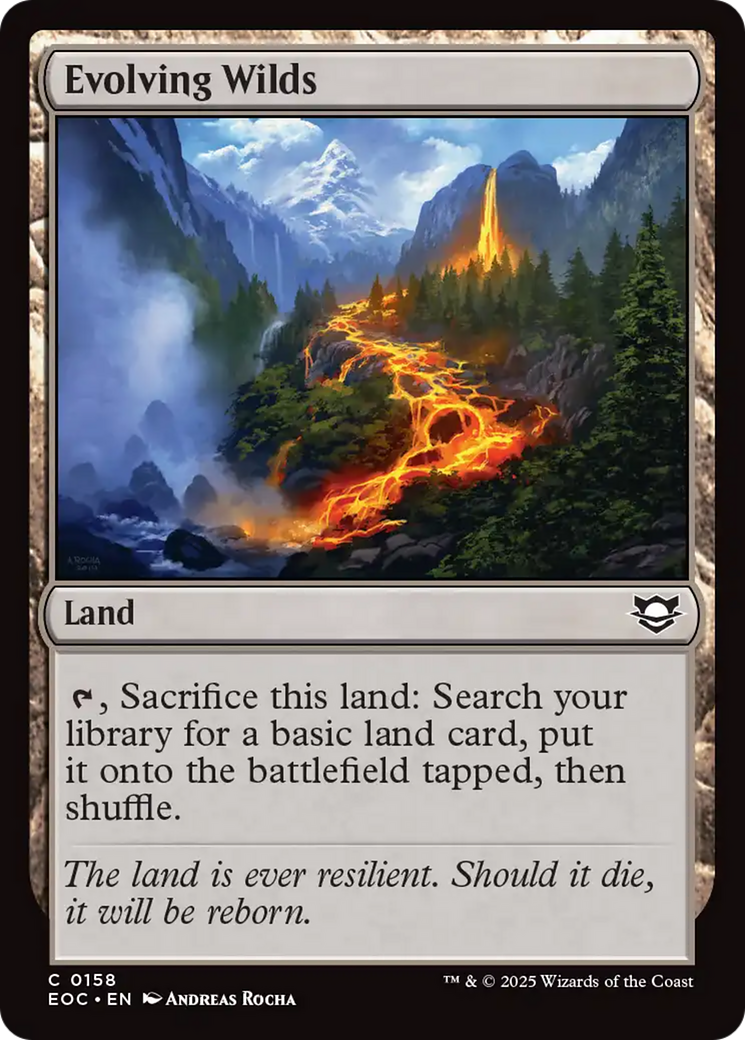 Magic: The Gathering - Evolving Wilds - Edge of Eternities Commander