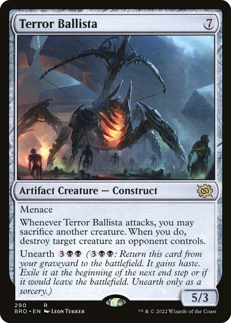 Magic: The Gathering - Terror Ballista Foil - The Brothers' War