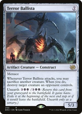 Magic: The Gathering - Terror Ballista Foil - The Brothers' War