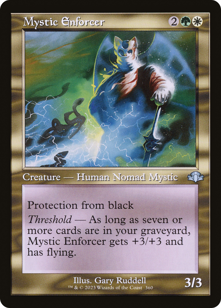 Magic: The Gathering - Mystic Enforcer Foil - Dominaria Remastered