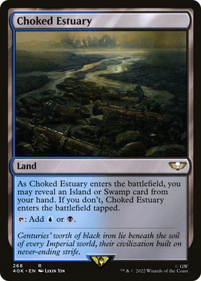 Magic: The Gathering - Choked Estuary - Warhammer 40000 Commander