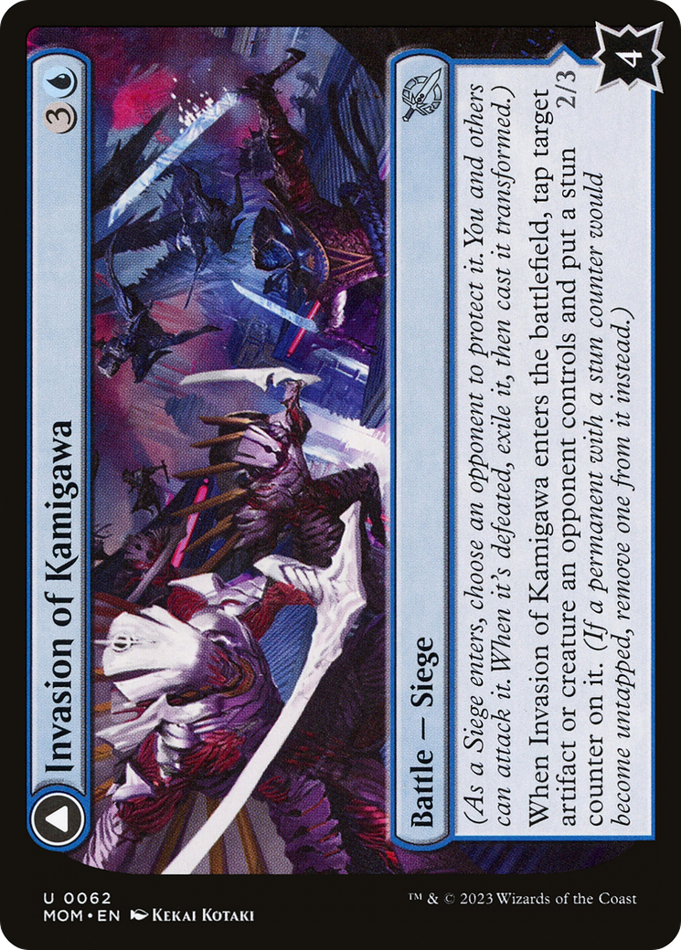 Magic: The Gathering - Invasion of Kamigawa // Rooftop Saboteurs - March of the Machine