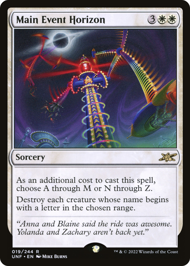 Magic: The Gathering - Main Event Horizon Foil - Unfinity