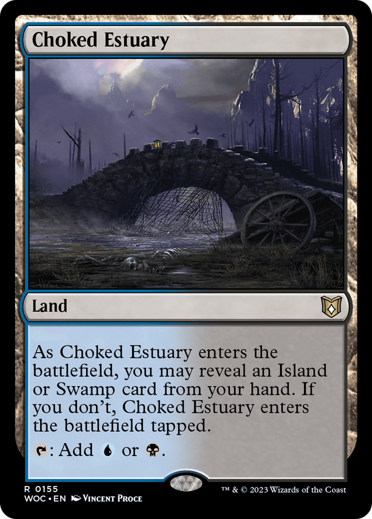 Magic: The Gathering - Choked Estuary - Wilds of Eldraine Commander