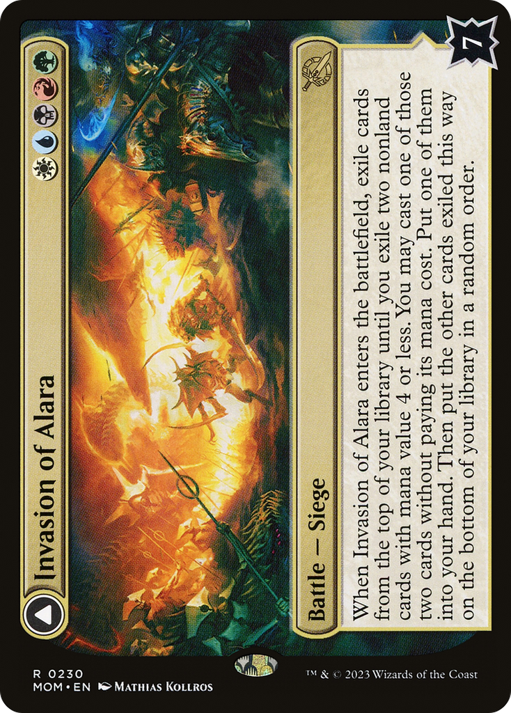 Magic: The Gathering - Invasion of Alara // Awaken the Maelstrom Foil - March of the Machine