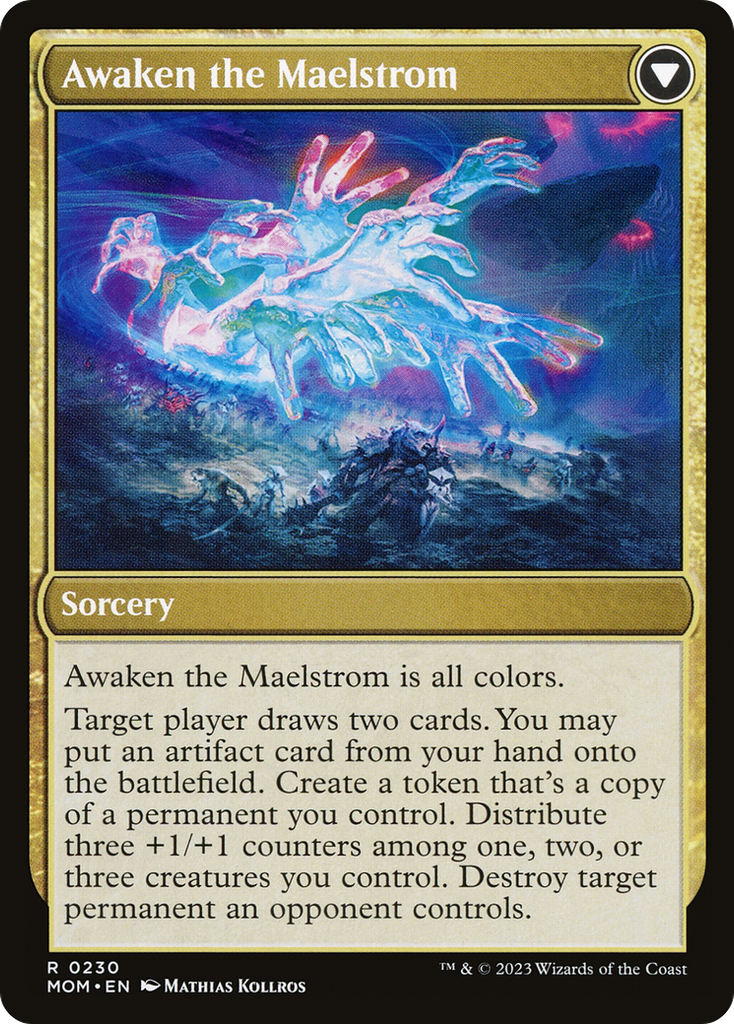 Magic: The Gathering - Invasion of Alara // Awaken the Maelstrom Foil - March of the Machine