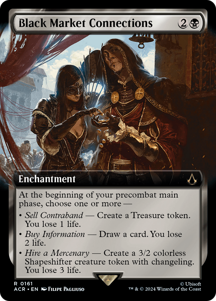 Magic: The Gathering - Black Market Connections Foil - Assassin's Creed