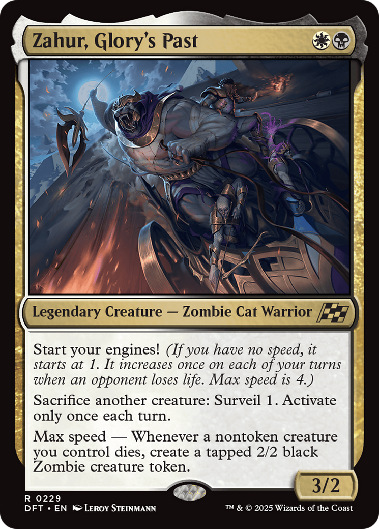 Magic: The Gathering - Zahur, Glory's Past Foil - Aetherdrift