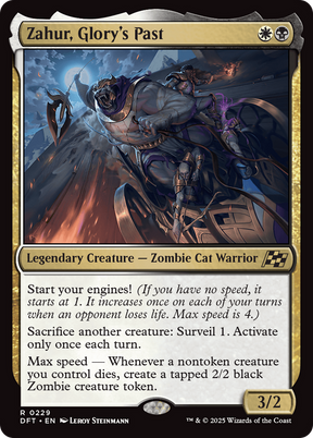 Magic: The Gathering - Zahur, Glory's Past Foil - Aetherdrift