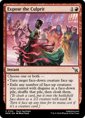 Magic: The Gathering - Expose the Culprit Foil - Murders at Karlov Manor