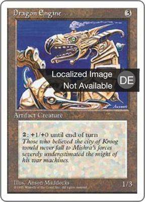 Magic: The Gathering - Drachenmaschine - Fourth Edition