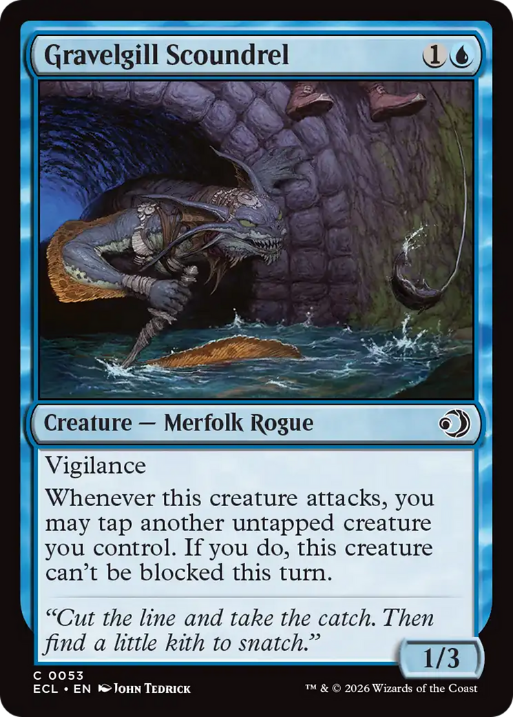 Magic: The Gathering - Gravelgill Scoundrel - Lorwyn Eclipsed