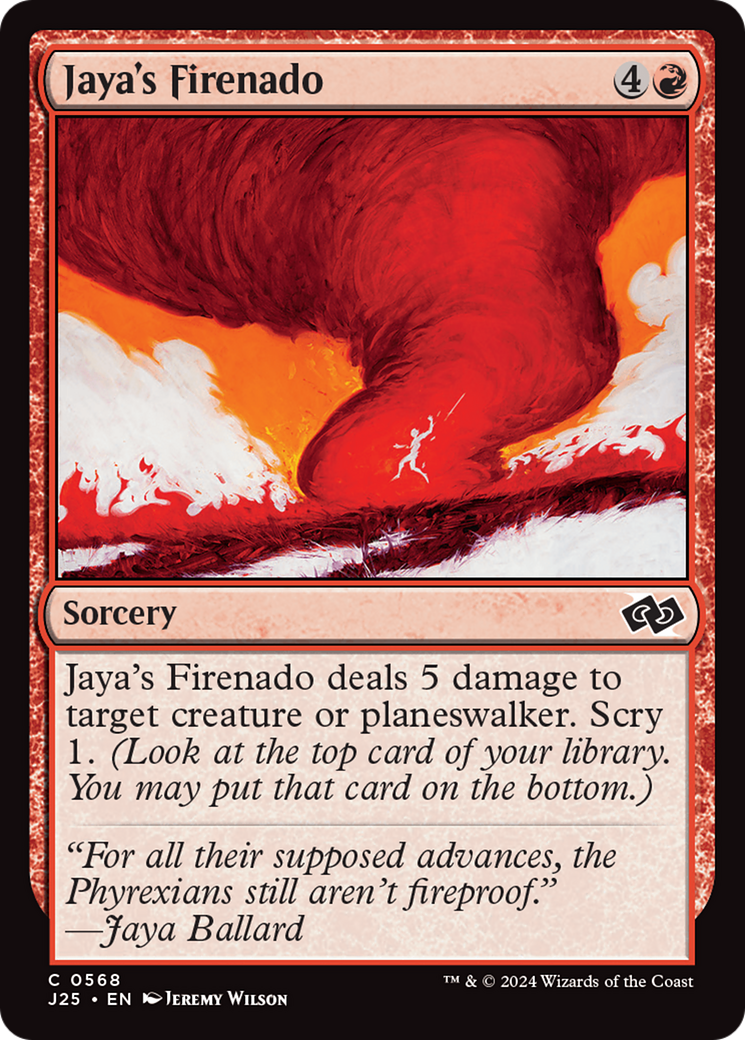 Magic: The Gathering - Jaya's Firenado - Foundations Jumpstart