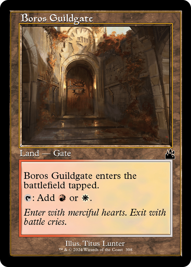 Magic: The Gathering - Boros Guildgate Foil - Ravnica Remastered