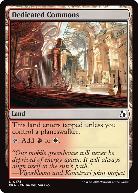 Magic: The Gathering - Dedicated Commons - Reality Fracture