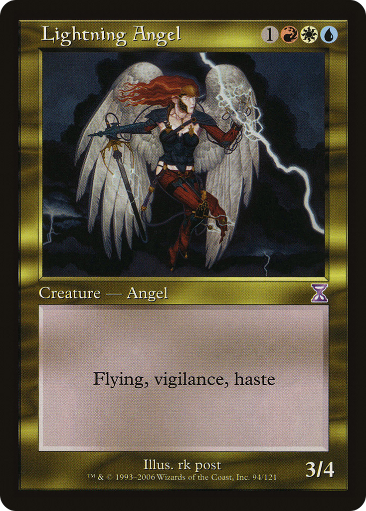 Magic: The Gathering - Lightning Angel - Time Spiral Timeshifted