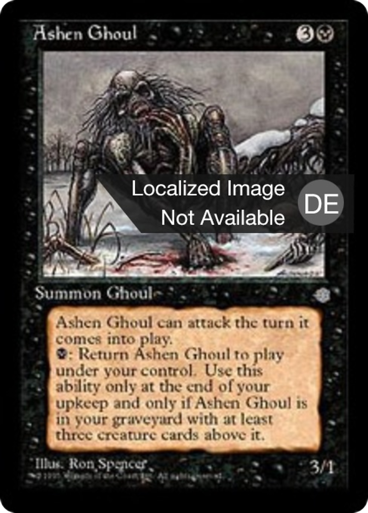 Magic: The Gathering - Aschfahler Ghoul - Ice Age