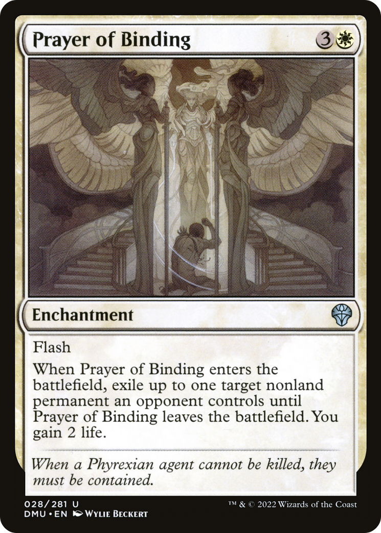 Magic: The Gathering - Prayer of Binding - Dominaria United