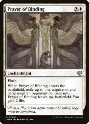 Magic: The Gathering - Prayer of Binding - Dominaria United