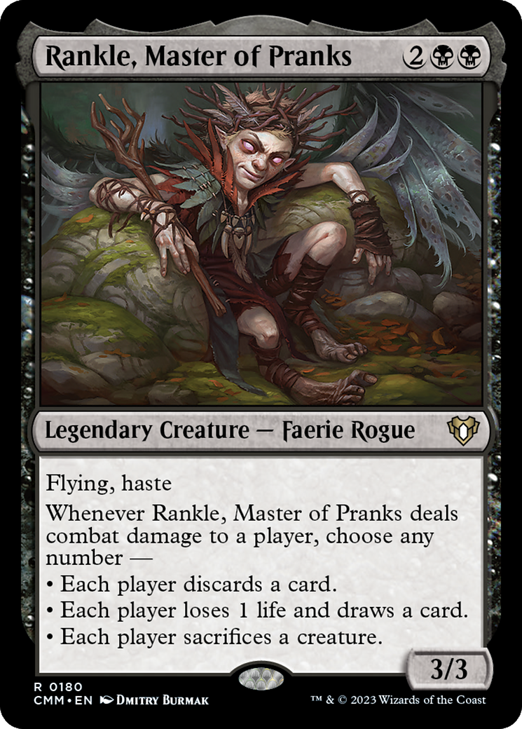 Magic: The Gathering - Rankle, Master of Pranks - Commander Masters