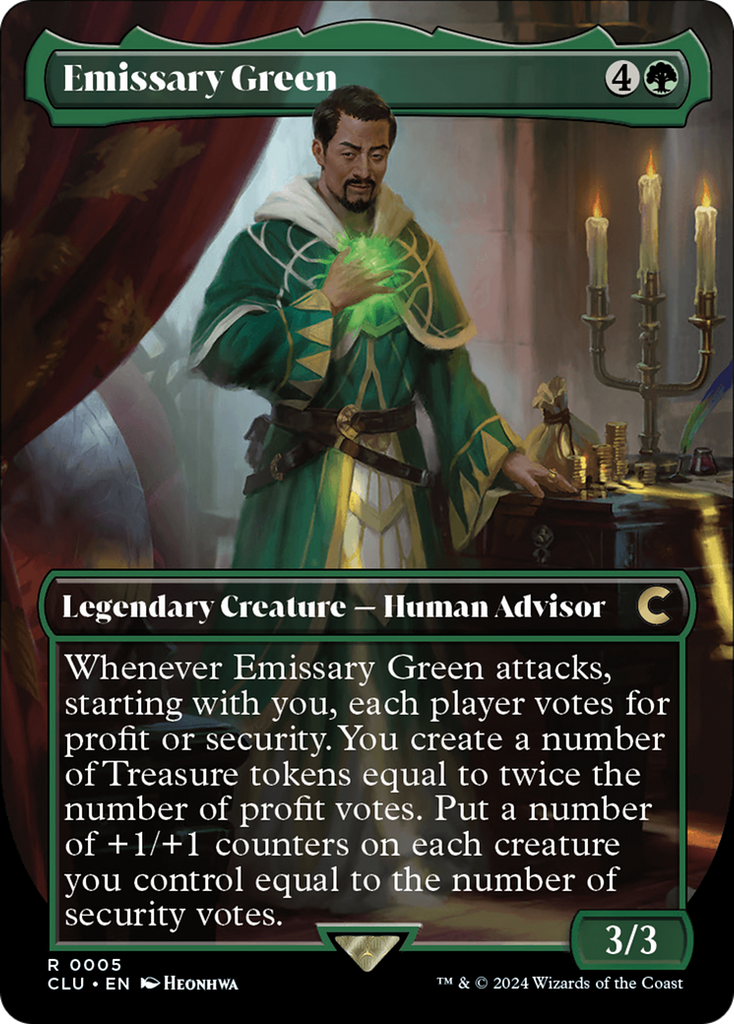 Magic: The Gathering - Emissary Green - Ravnica: Clue Edition