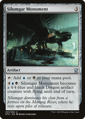 Magic: The Gathering - Silumgar Monument Foil - Dragons of Tarkir