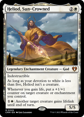 Magic: The Gathering - Heliod, Sun-Crowned Foil - Commander Masters