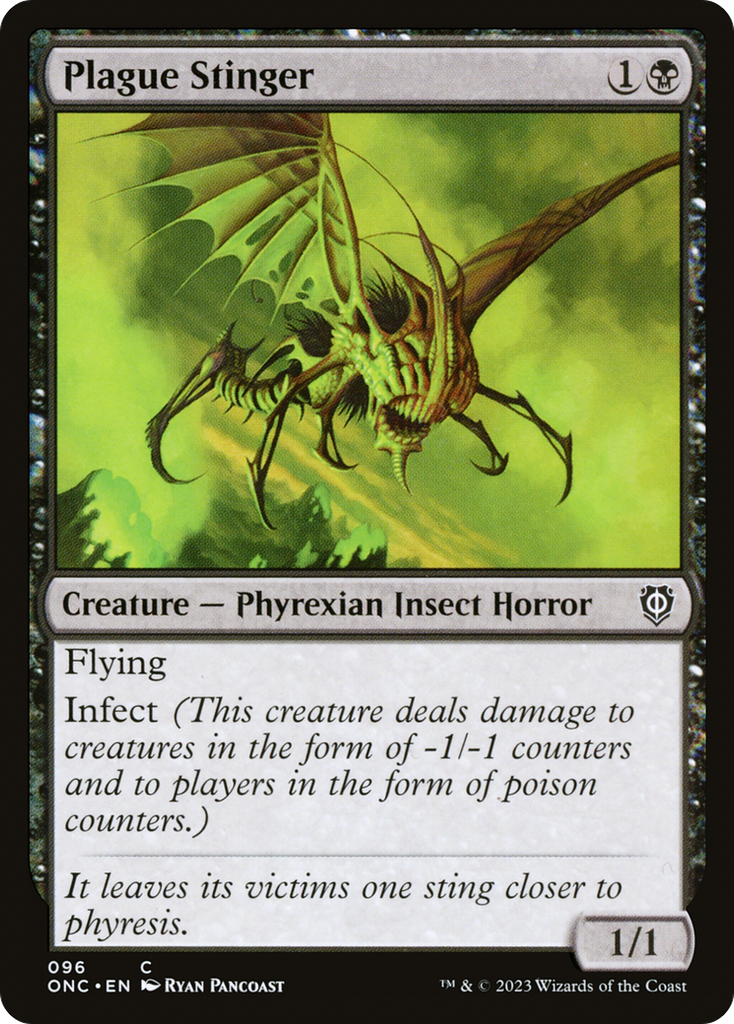 Magic: The Gathering - Plague Stinger - Phyrexia: All Will Be One Commander