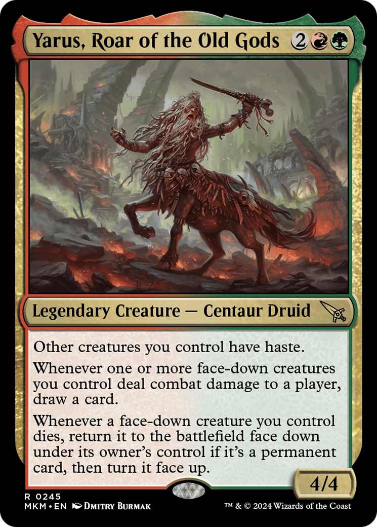 Magic: The Gathering - Yarus, Roar of the Old Gods - Murders at Karlov Manor
