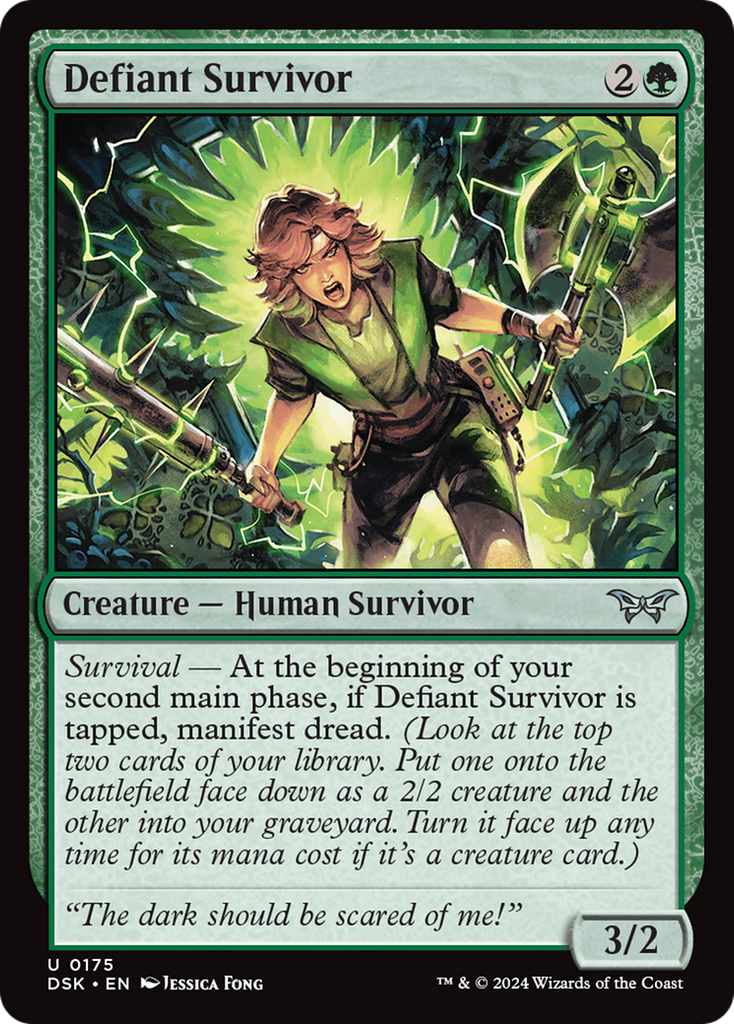 Magic: The Gathering - Defiant Survivor - Duskmourn: House of Horror