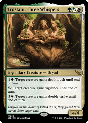 Magic: The Gathering - Trostani, Three Whispers Foil - Murders at Karlov Manor