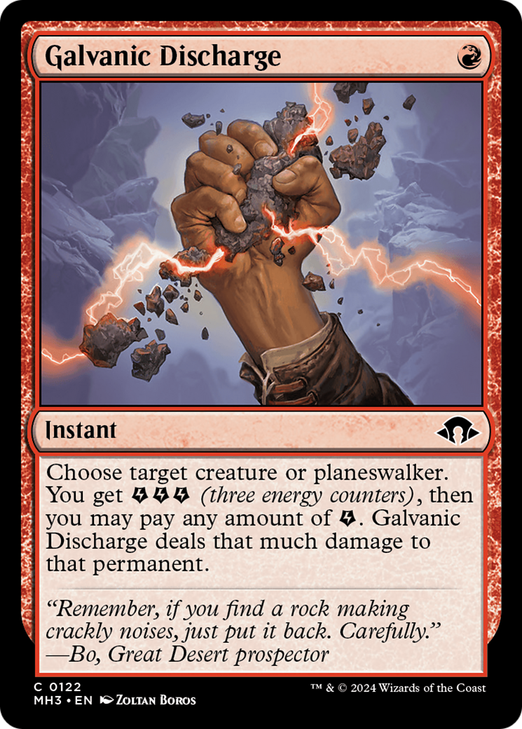 Magic: The Gathering - Galvanic Discharge Foil - Modern Horizons 3