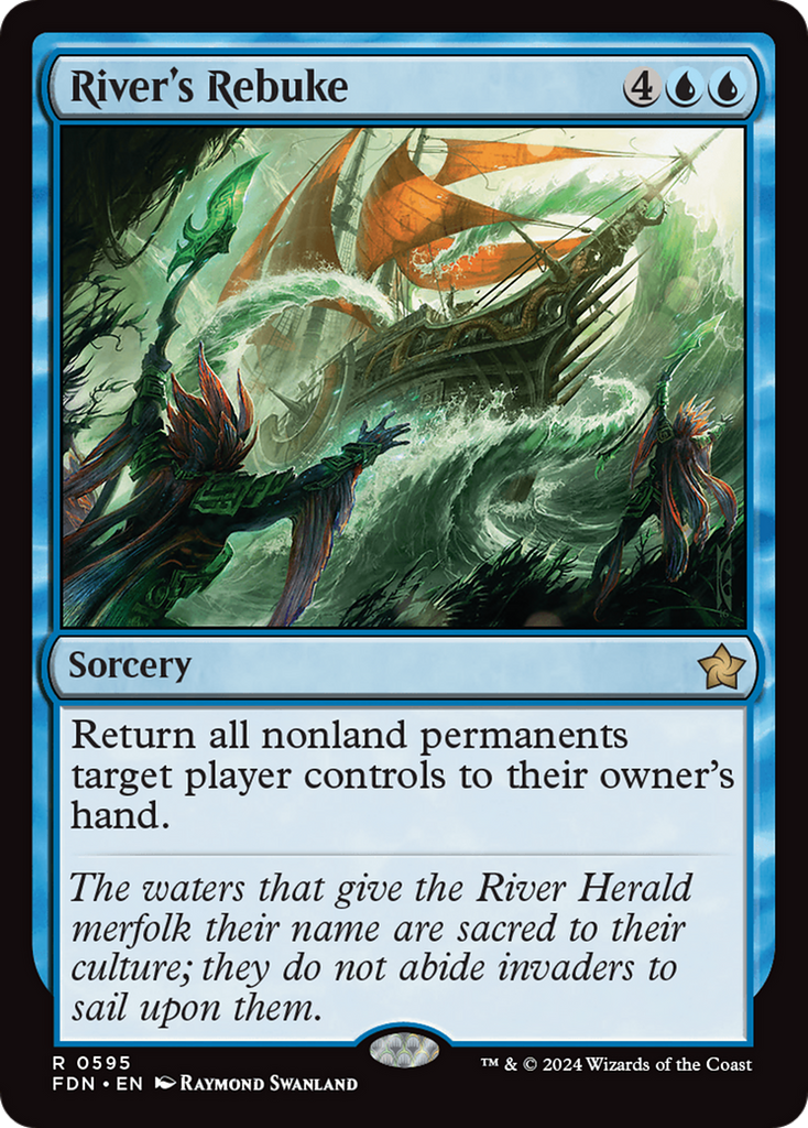 Magic: The Gathering - River's Rebuke - Foundations